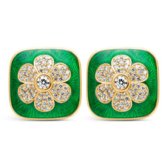 Earrings - Diamond (Enamel)