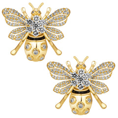 Earrings - Diamond (enamel)