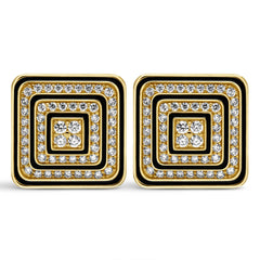 Earrings - Diamond (enamel)