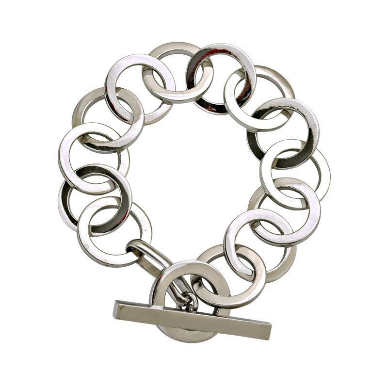 Toggle Bracelet-Sterling Silver