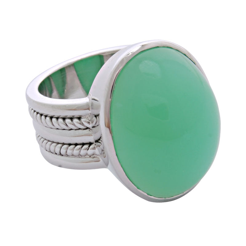 Ring- Chrysoprase